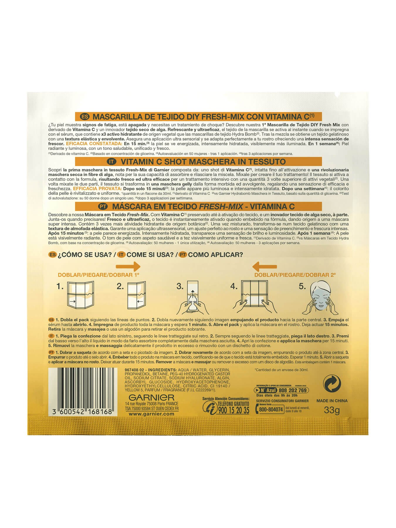 Fresh Mask Vitamina C